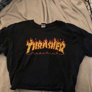 Thrasher crop top